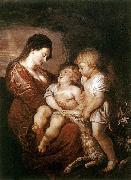 Peter Paul Rubens Virgin and Child with the Infant St John oil painting picture wholesale